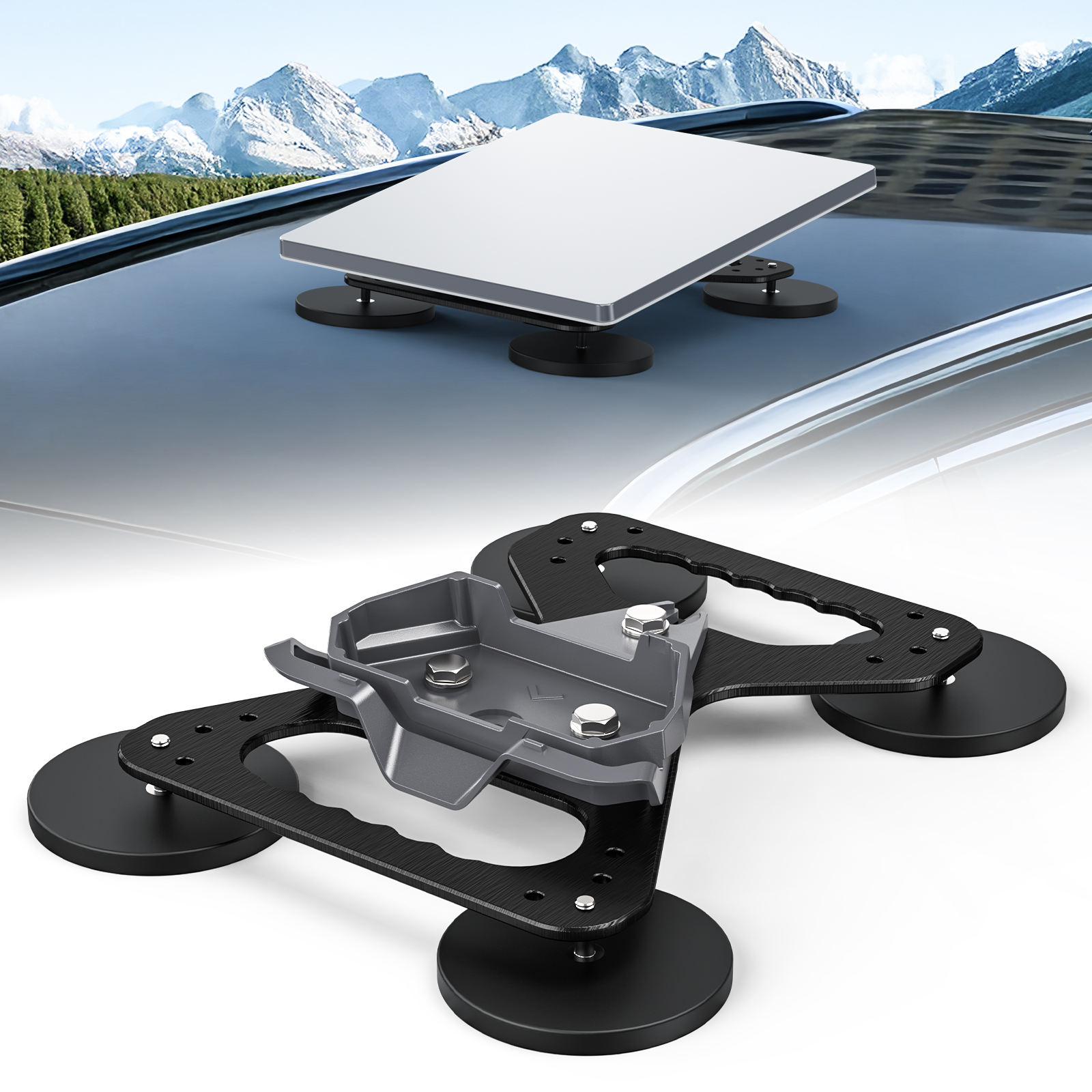 Starlink Mini Magnetic Roof Mount for Yacht / RV