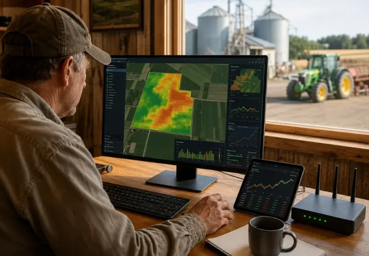 Smart Farming Connectivity: Starlink + Outdoor WiFi + PoE for Field IoT
